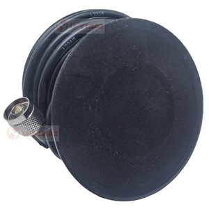 Radio para Auto, Walkie Talkie, Cable de Alimentación con Ventosa de 3m, Base Magnética para Antena de 11cm, Soporte de Plástico a Prueba de Polvo - Product Image 1