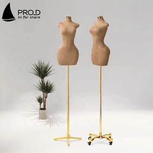 Maniquí ancho para mujer, tienda de ropa de gama alta, Europa y América, tamaño grande, flocado - Product Image 4