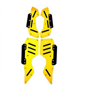 Aluminum Alloy Foot Pegs for 2020-2024 Yamaha NMAX155, NMAX Footboards, Non-Slip Foot <b>Mats</b> - Product Image 1