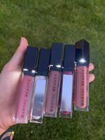 Gloss à lèvres avec lumière intégrée dans les tubes et emballages, logo personnalisé, tube de gloss à lèvres avec lumière LED et miroir