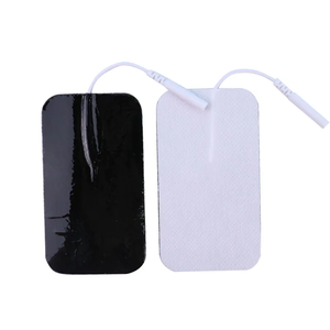 Decine di elettrodi dieci spugna Tens Gel Pad rettangolo fisioterapia massaggio elettrodi Pad per ECG massaggiatore elettronico - Product Image 2