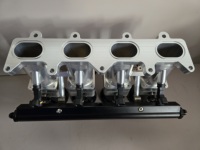 Corps d'accélérateur individuels Kit ITB modifié pour Toyota 4AGE 4A-GE 16V Red Top Small Port Full CNC Made Condition New