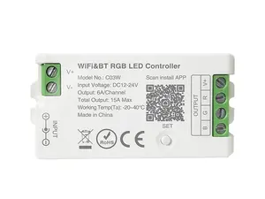 Tuya Smart Light Rgb Dimmer Led Controller Ondersteunt Wifi Blue-Tooth Controle