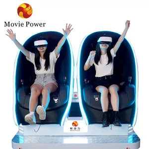 Arcade Vibration 9D Kino Theater virtuelle Filme VR Spiele Maschine 9D Vr Eiersessel VR Gaming