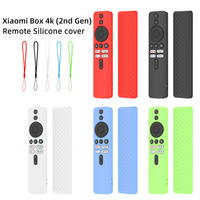 Ihomemix Factory Direct OEM ODM Housse en silicone antichoc et étanche pour télécommande XiaoMi TV Box 4K 2ème génération, étui de protection