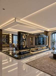 Mármol Marrón Shangri-<span class=keywords><strong>La</strong></span> para Isla de Cocina, Encimera, Mesa de Comedor, Escalera de <span class=keywords><strong>Villa</strong></span>, Decoración Interior de Sala de Estar - Product Image 6