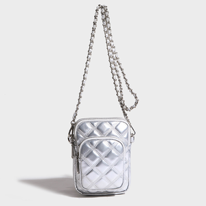 New Diamond-shaped Chain Crossbody <strong>Bag</strong> Fashionable and Multi-functional Single-shoulder Crossbody <strong>Bag</strong> for <strong>Mobile</strong> Phones - Product Image 3