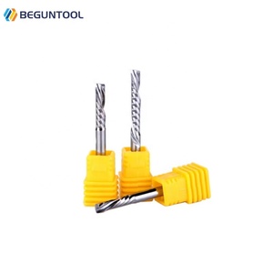 <strong>Single</strong> <strong>Flute</strong> <strong>End</strong> <strong>Mill</strong> Acrylic Milling Cutter 1 <strong>Flute</strong> Spiral Milling Cutter PVC Tungsten Carbide Engraving Router <strong>Bit</strong> 3.175mm - Product Image 4