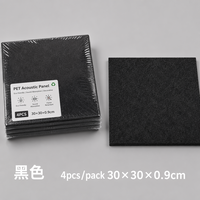 Panneaux acoustiques en feutre de fibres de polyester, panneaux acoustiques en PET