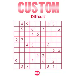 Senfutong permainan kartu cetak kustom 2024 teka-teki Sudoku untuk orang dewasa dari sedang hingga buku Puzzle Sudoku keras untuk dewasa