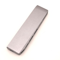 Boîtier USB personnalisé en aluminium 6061 et acier inoxydable pour stylo d'enregistrement sonore usiné CNC et anodisé