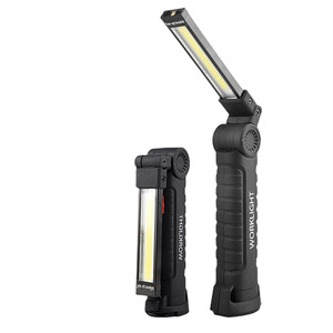 Led <b>Worklight</b> <b>Rechargeable</b> Magnetic Foldable High Intensity Outdoor Inspection Light With Usb Charging Handle - Product Image 1