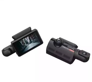 กล้องติดรถยนต์หน้าจอสัมผัส LCD ขนาด 3 นิ้ว IPS ความละเอียด HD 1080P เลนส์คู่ พร้อมระบบมองเห็นในเวลากลางคืน บันทึกภาพการขับขี่ สำหรับรถยนต์โตโยต้า - Product Image 1