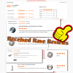 Cuchillas para Máquina <span class=keywords><strong>de</strong></span> Cortar, Rebanar y Filetear Pescado Baader Pisces, Cuchillo Circular para Carne, Sierra Circular, Cuchilla para Cortar Pescado - Product Image 6