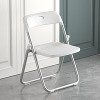 Chaise en plastique moderne pour adultes, chaises pliantes légères en plastique, tables, café, cantine, chaise de salle à manger