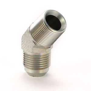 1JN4 <span class=keywords><strong>JIC</strong></span> <span class=keywords><strong>HYDRAULIQUE</strong></span> CONNECTEUR 45 DEGRÉS NPT à <span class=keywords><strong>JIC</strong></span> MÂLE ADAPTATEUR Haute Pression Matériau <span class=keywords><strong>Flexible</strong></span> État Neuf Garantie 1 an - Product Image 2