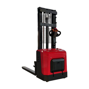 Semi-Electric <b>Forklift</b> 1000kg Load Capacity 1.3m/1.5m Lifting Height Lithium-Ion Battery 48V30AH 1220x685mm Fork Hydraulic Side - Product Image 4