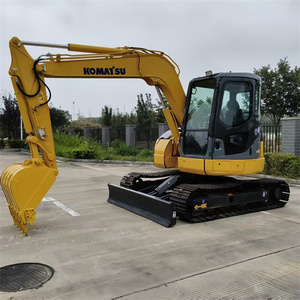 7 toneladas Komatsu PC78US Mini excavadora usada construcción EPA CE PC78 pequeña excavadora de segunda mano venta en todo el mundo - Product Image 2