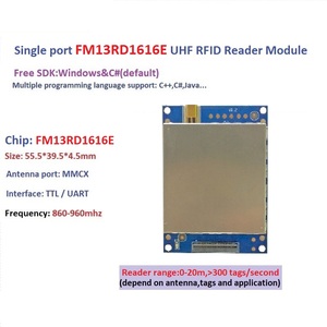 Langstrecken-stabiles Ablesen FM13RD1616E UHF-RFID-Modul Starke Interferenz-Schnelle Multi-Tag-Identifizierung - Product Image 2