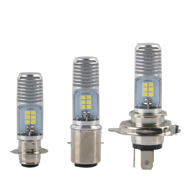 Motorcycle Led Headlight Single-claw P15D H6 H4 BA20D 2835 12SMD Headlight Vehicle Bulb