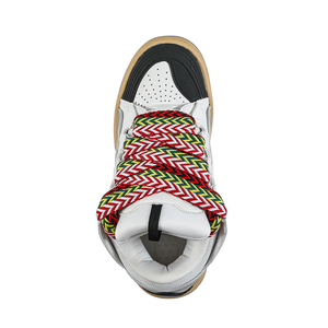 <span class=keywords><strong>Scarpe</strong></span> Unisex con Suola in Gomma e Tomaia in Microfibra, Design Personalizzato con Lingua Extra Spessa e Motivi a Colori Misti per Coppie - Product Image 3