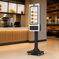 Kiosco de Autoservicio con Sistema POS para Windows, Pantalla Táctil de 21.5-32 Pulgadas, Caja Registradora con Impresora Térmica y Escáner para Supermercados y Comercios Minoristas