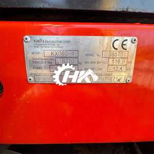 Hangkui良好状態<span class=keywords><strong>KX080</strong></span>ミニ地球移動機中古掘削機ミニ掘削機8トン - Product Image 4