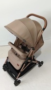 Poussette bébé, poussette bébé légère et pliable, poussette de voyage 3 en 1, poussette portable pliable d'une seule main