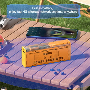 8000mAh ngân hàng điện di động <span class=keywords><strong>wifi</strong></span> Hỗ trợ 2.4Ghz 5Ghz 4G LTE Túi <span class=keywords><strong>Wifi</strong></span> <span class=keywords><strong>Router</strong></span> 10 người dùng 150Mbps 4G modem <span class=keywords><strong>wifi</strong></span> hotspot - Product Image 2
