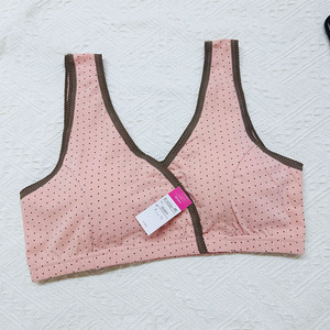 <span class=keywords><strong>Reggiseno</strong></span> Premaman Elasticizzato OEM all'Ingrosso in <span class=keywords><strong>Cotone</strong></span> Stampato, <span class=keywords><strong>Reggiseno</strong></span> per <span class=keywords><strong>Allattamento</strong></span> Senza Cuciture, Senza Ferretto, Traspirante, da Notte con Imbottitura Rimovibile - Product Image 3