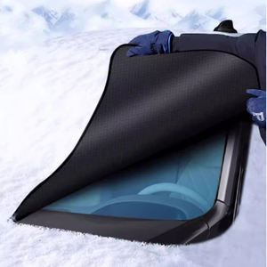 Capa Magnética para Para-brisa de Carro, Cobertura Espessa em Oxford, Protetor Solar Impermeável, Proteção contra Geadas e UV para a Maioria dos Veículos - Product Image 4