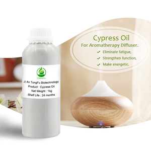 Rifornimento della fabbrica di olio essenziale di cipresso puro organico per la pelle <span class=keywords><strong>Bio</strong></span> alleggerimento naturale e rassodante per i peli del corpo del viso - Product Image 2