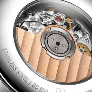 Reloj Automático Mecánico con Fase Lunar, Esfera con Índices y Correa de Cuero Longinesing - Product Image 6