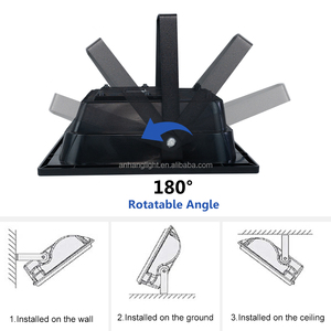 Cao ngoài trời chất lượng năng lượng mặt trời lũ đèn IP67 không thấm nước Đèn pha năng lượng mặt trời 65W 100W <span class=keywords><strong>200W</strong></span> 4000W 800W <span class=keywords><strong>LED</strong></span> năng lượng mặt trời lũ ánh sáng - Product Image 2