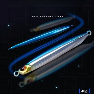 Cebo de Pesca de Mar luminoso de tiro lejano de 40G y 87mm, placa de hierro para hundimiento rápido en <span class=keywords><strong>el</strong></span> lago, río, corriente para caballa, rebanada de mar, <span class=keywords><strong>gato</strong></span> - Product Image 5