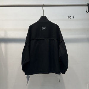 Veste de survêtement unisexe personnalisée avec logo, respirante, pour l'automne, avec fermeture éclair et poignets élastiques, idéale pour la gym et les activités sportives décontractées - Product Image 5