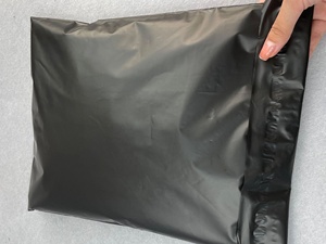ถุงซิปพลาสติก PE สีดำพิมพ์ลายกราเวียร์โลโก้ตามสั่ง ขายดี รุ่น D-051 - Product Image 6
