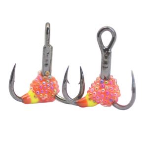 Anzuelos Triples de Carbono Hechos en China para Pesca en Hielo, Personalizables en Diferentes Tamaños y Colores - Product Image 1