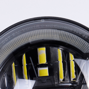 Faros Delanteros LED Redondos de 7 Pulgadas DOT para Jeep Wrangler JK <span class=keywords><strong>Sahara</strong></span> Rubicon Sport S TJ LJ Unlimited CJ7 CJ8 2007-2017, Accesorios de Iluminación - Product Image 5