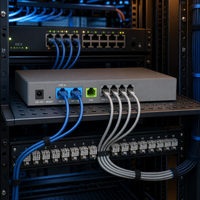 Grandstream HT841 Gateway VoIP FXO FXS, Gateway Empresarial PSTN Analógico SIP, Voz HD, Provisión Automática, IP PBX