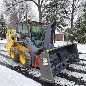 Chargeur en acier de dérapage au meilleur prix avec souffleuse à neige à vendre équipement de déneigement - Product Image 1