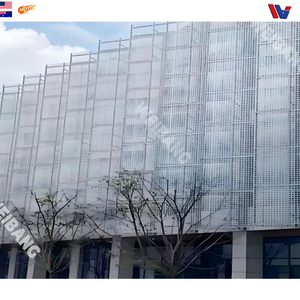 Panneaux en aluminium perforé de qualité supérieure, personnalisés, ignifuges, écologiques, pour revêtement extérieur de bâtiments d'hôtels et d'hôpitaux - Product Image 3