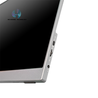 Pantalla para el Cuidado de la Vista al por Mayor, 15.6 Pulgadas, 4K, 40 Pines, 60Hz, IPS, 100% SRGB, Negra, con Altavoces Integrados y Puertos Duales Tipo-C para Negocios