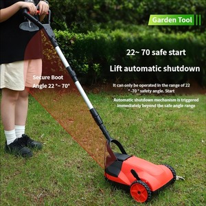 Tondeuse à gazon électrique sans fil de qualité industrielle 21V, puissance 700W, capacité de coupe de 30-50 mm, lame rotative à 3 niveaux de réglage - Product Image 2