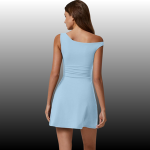 Robe de sport d'été pour femmes, haute élasticité, séchage rapide, avec poches, pour le tennis, le golf, le yoga et l'entraînement - Product Image 3