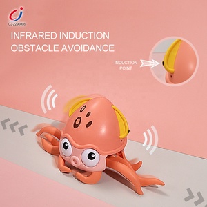Chengji Juguetes Baby Infrared Sensing Walking <strong>Toys</strong> Pull Bathing Musical Kids Induction Escape <strong>Crab</strong> Octopus <strong>Crawling</strong> <strong>Toy</strong> - Product Image 2