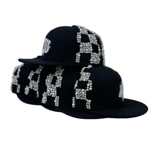 หมวกฮิปฮอปปีกแบนแบบใหม่ ออกแบบเองได้ ขายส่ง แฟชั่น ปักลาย 3 มิติ หมวกกีฬา หมวกแก๊ปแบบเรียบ ปรับขนาดได้ - Product Image 2