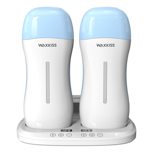 Chauffe-<span class=keywords><strong>cire</strong></span> électrique professionnel à double rouleau de 100 ml*2 pour l'épilation à la <span class=keywords><strong>cire</strong></span> douce, marque privée - Product Image 1
