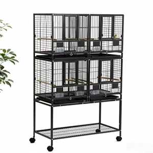 Jaula de Esquina Anticorrosión para Loros, Nueva Jaula de Lujo Premium para Pájaros, Jaula Económica para Canarios, Jaulas de Cría para Aves - Product Image 4