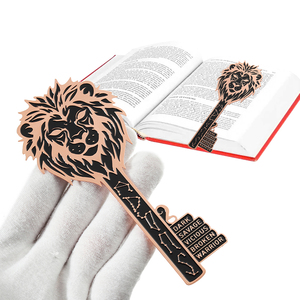 Marcapáginas de Metal Personalizado con Diseño, Regalo para Navidad, Fiestas Empresariales, Bodas, Graduaciones, Religiosas, con Logotipo y Borla - Product Image 2